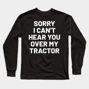 Tractor Long Sleeve T-Shirt